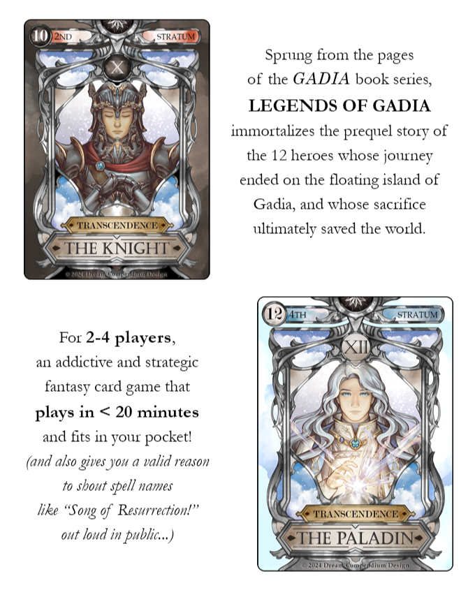 Legends of Gadia: FIRST EDITION Fantasy Card Game