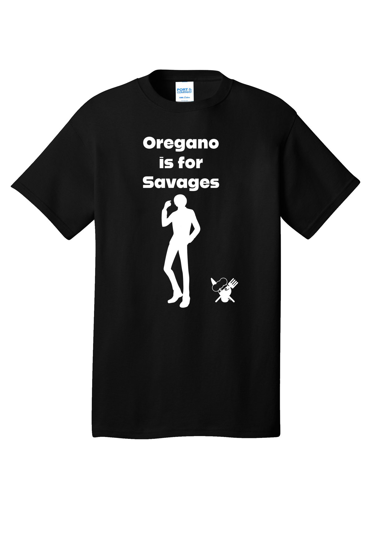 Sanji "Oregano Is for Savages" Live-Action One Piece Fan T-Shirt
