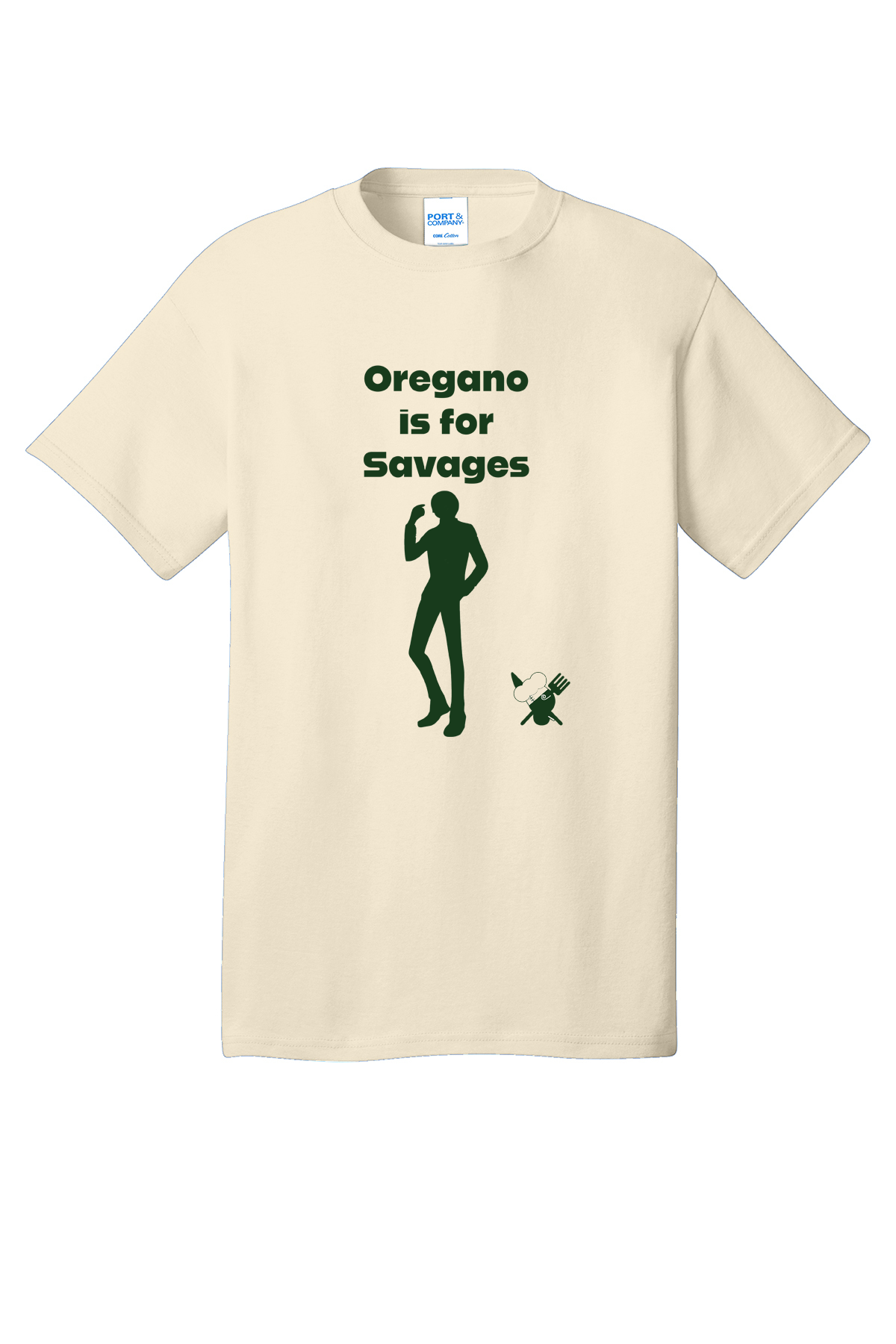 Sanji "Oregano Is for Savages" Live-Action One Piece Fan T-Shirt