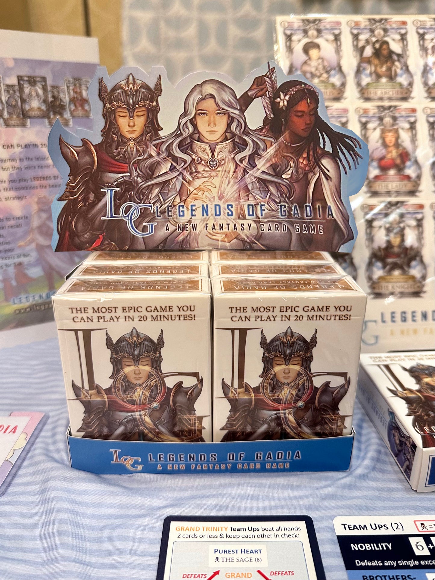 WHOLESALE: Legends of Gadia: FIRST EDITION Fantasy Card Game 12-Pack