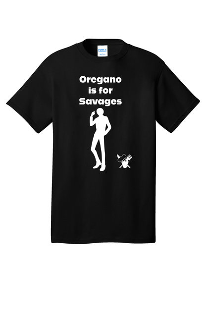 Sanji "Oregano Is for Savages" Live-Action One Piece Fan T-Shirt