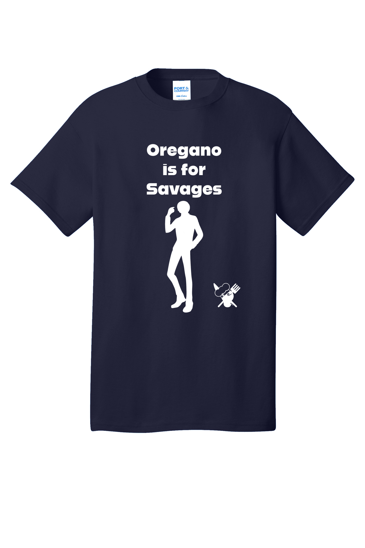 Sanji "Oregano Is for Savages" Live-Action One Piece Fan T-Shirt