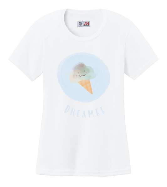Dreamee Ice Cream Kawaii Cute Women's Short Sleeve Shirt